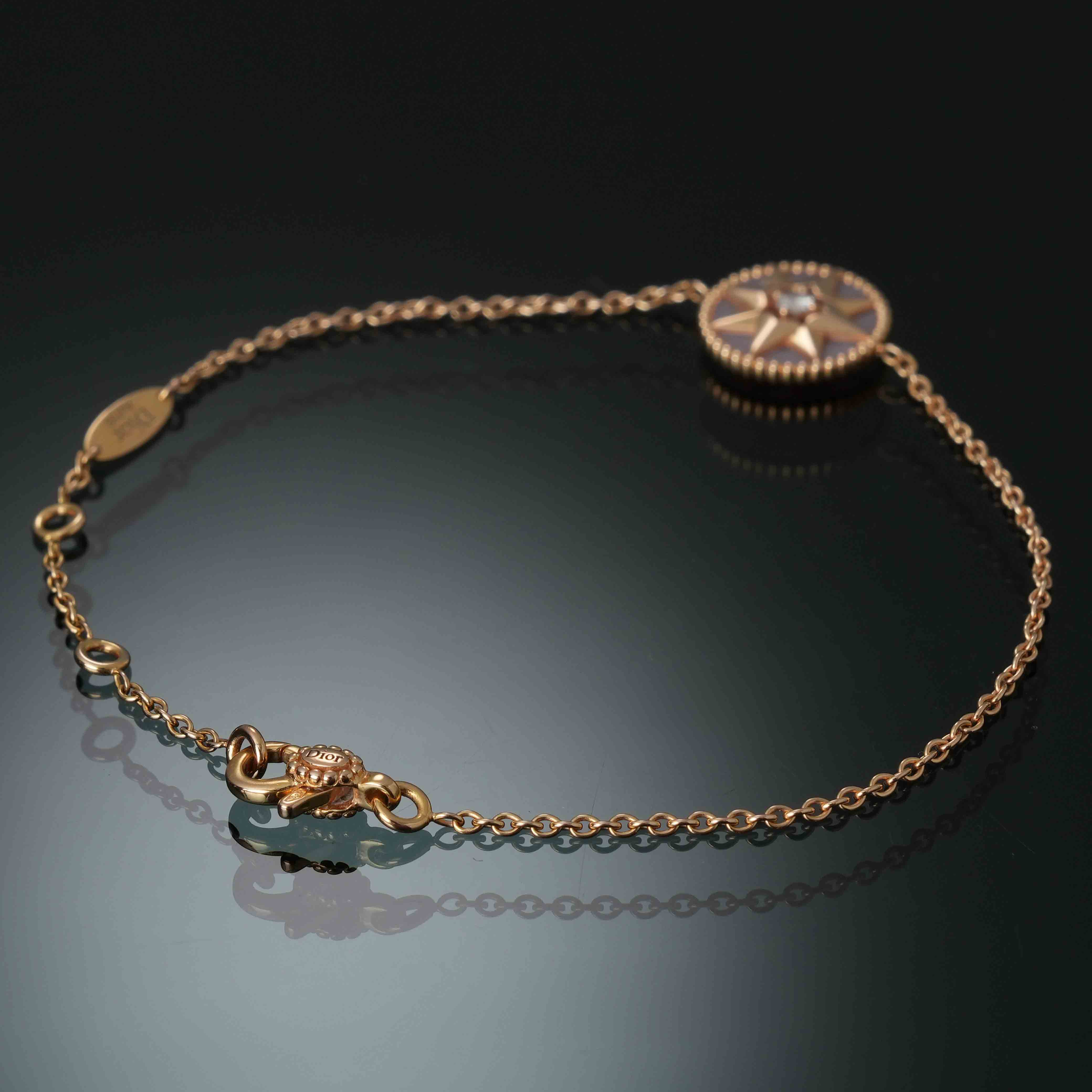 CHRISTIAN DIOR(USED)크리스찬디올 로즈 드 방 브레이슬릿